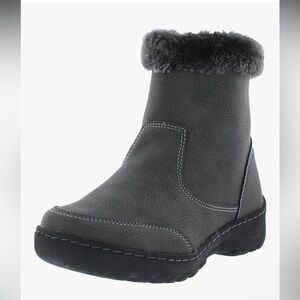 Khombu Charcoal Winter Boots